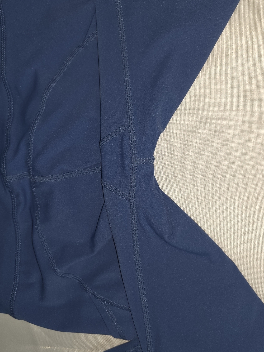 Zyia Active Blue High Rise Leggings Size 0 Athletic Yoga Workout Pants #34 - Picture 8 of 8